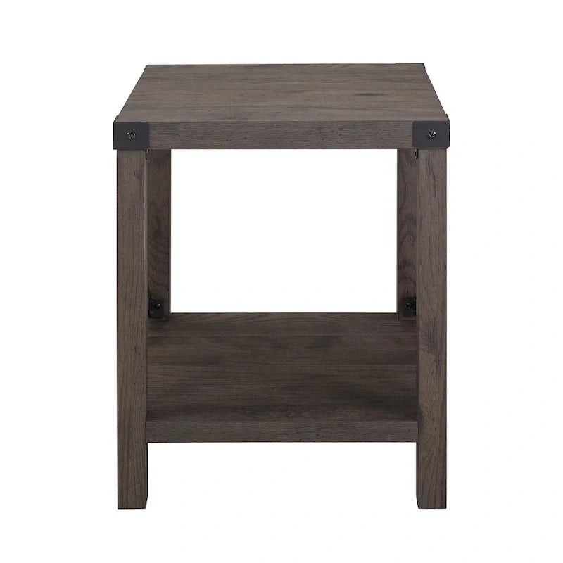 Table d'appoint Middlebrook Kujawa 18 pouces avec pieds en X