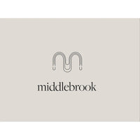 Meuble TV à 2 portes de 60 pouces de style moderne du milieu du siècle Middlebrook