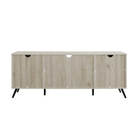 Meuble TV à 2 portes de 60 pouces de style moderne du milieu du siècle Middlebrook