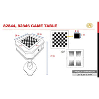 Table de jeu modulable