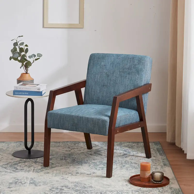 Fauteuil Mid-Century de 27,9 po