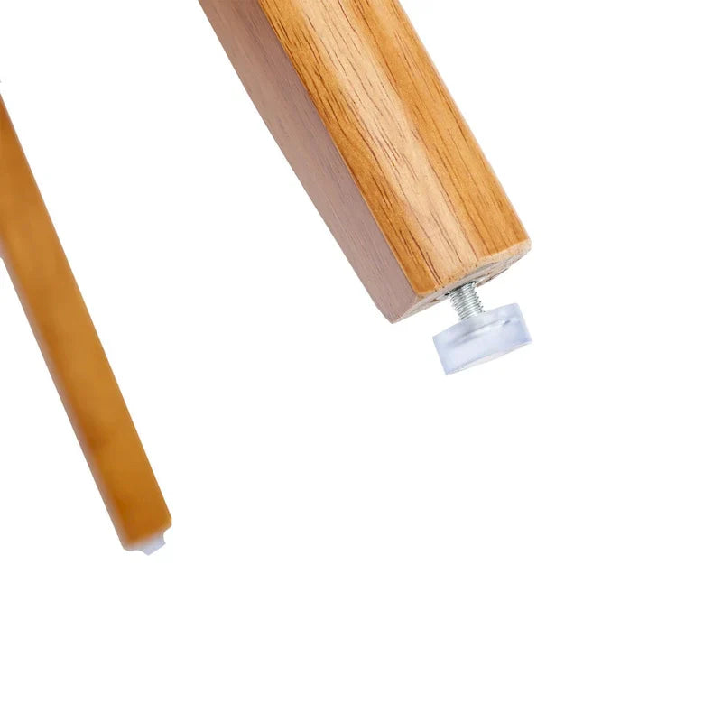 Fauteuil d'appoint capitonné 28,74 pouces avec structure en bois massif