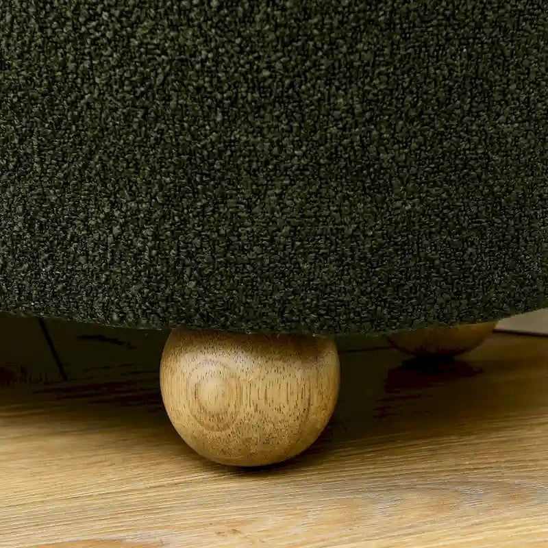 Banc Ottoman de Rangement, Banc Ottoman Capitonnage avec Rangement et Assise, Grand Banc de Rangement pour Couvertures et Repose-Pieds