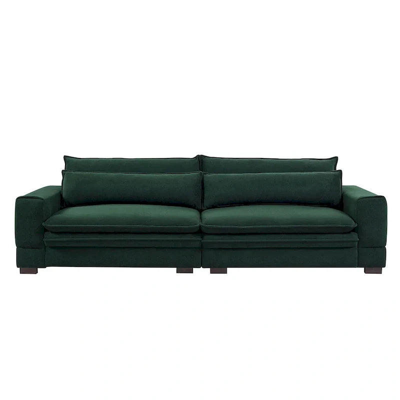 Canapé Mid-Century, canapé moderne rembourré pour salon, chambre, appartement, bureau à domicile