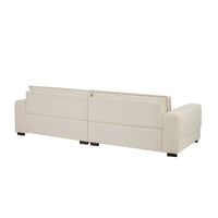 Canapé Mid-Century, canapé moderne rembourré pour salon, chambre, appartement, bureau à domicile
