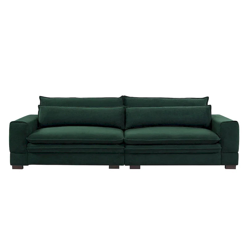 Canapé Mid-Century, canapé moderne rembourré pour salon, chambre, appartement, bureau à domicile
