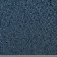 Fauteuil de club tapissé bleu marine 31 avec clous décoratifs