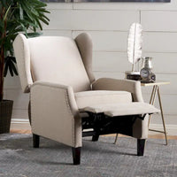 Fauteuil Inclinable Traditionnel, Chaise Élégante et Confortable
