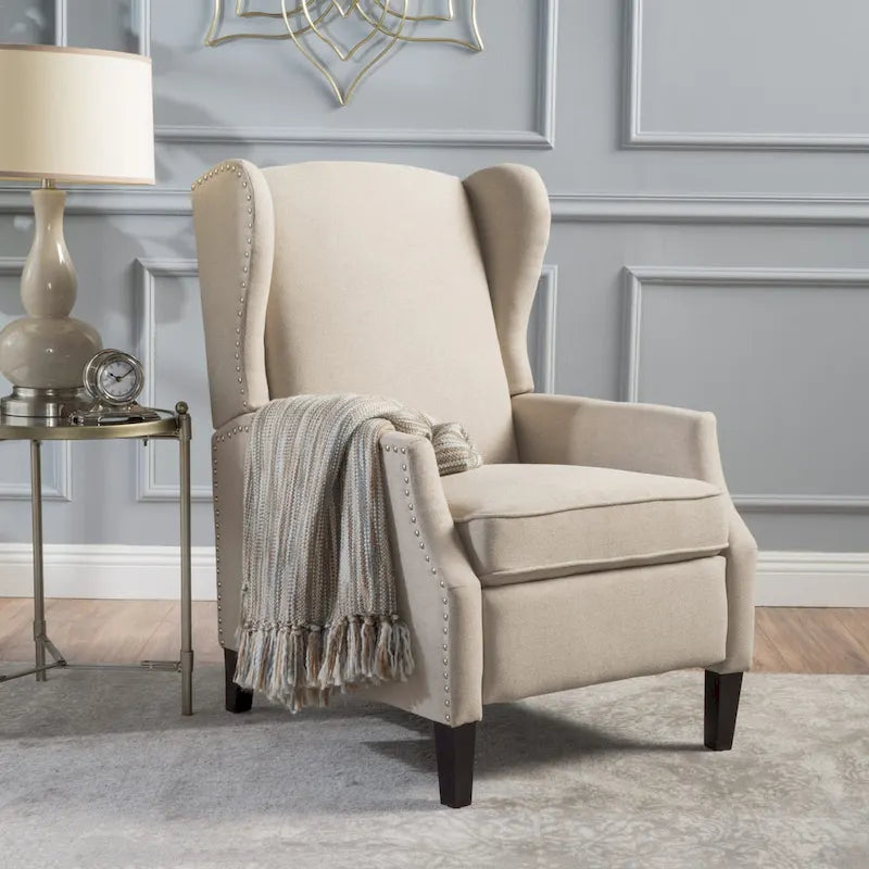 Fauteuil Inclinable Traditionnel, Chaise Élégante et Confortable