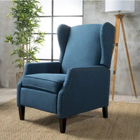 Fauteuil Inclinable Traditionnel, Chaise Élégante et Confortable
