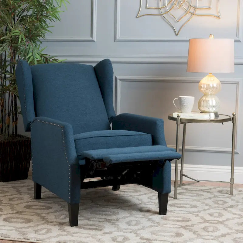 Fauteuil Inclinable Traditionnel, Chaise Élégante et Confortable