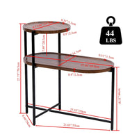 Petite table d'appoint en bois