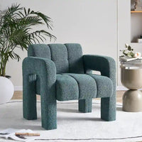 Fauteuil d'appoint Vert Moderne 31.1 avec Mousse Haute Densité