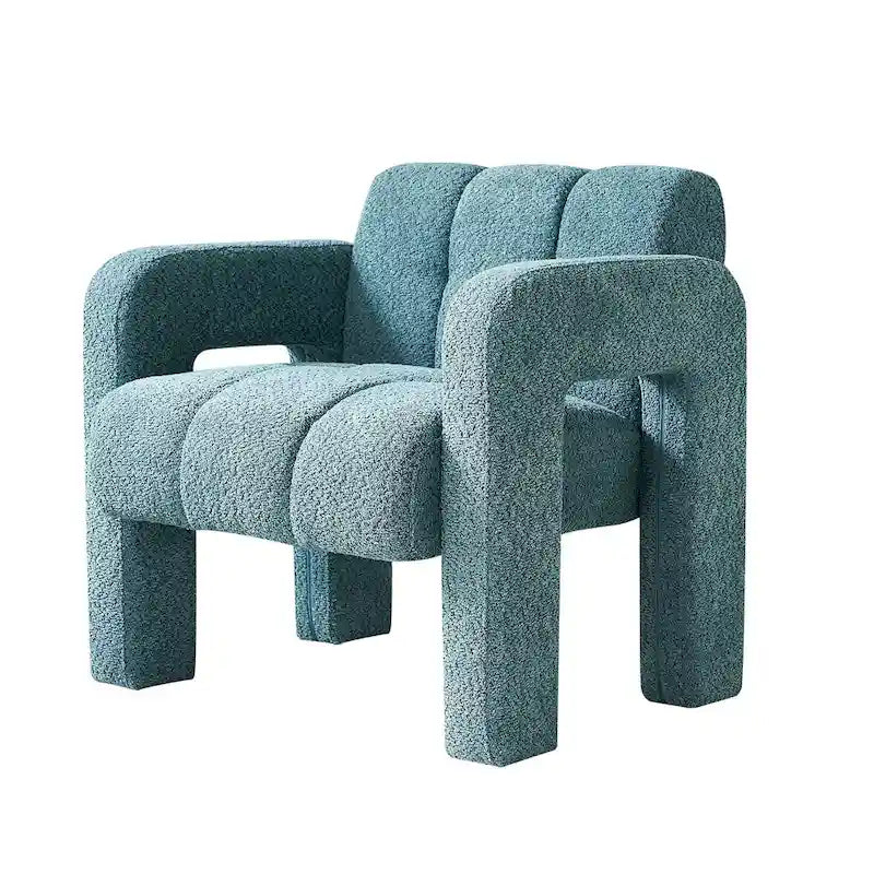 Fauteuil d'appoint Vert Moderne 31.1 avec Mousse Haute Densité
