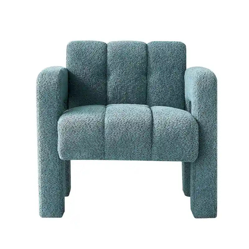 Fauteuil d'appoint Vert Moderne 31.1 avec Mousse Haute Densité