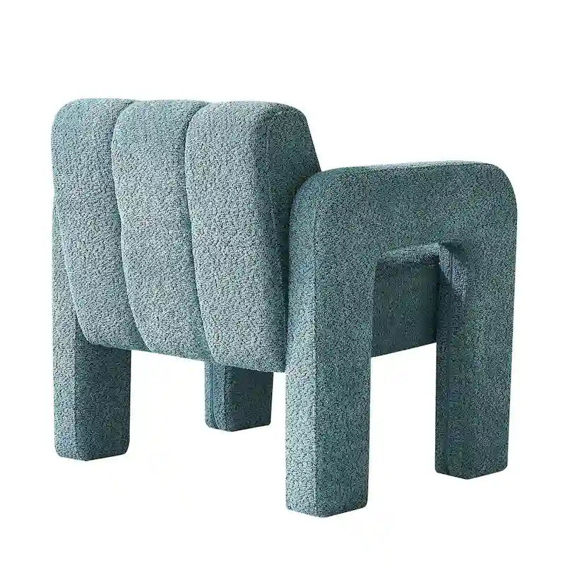 Fauteuil d'appoint Vert Moderne 31.1 avec Mousse Haute Densité