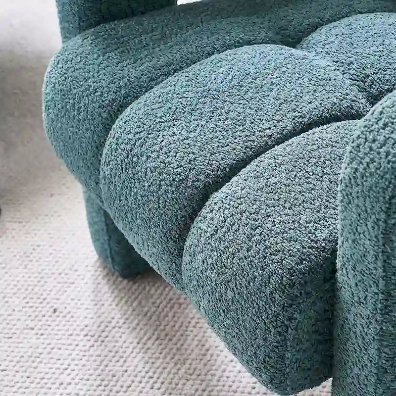 Fauteuil d'appoint Vert Moderne 31.1 avec Mousse Haute Densité