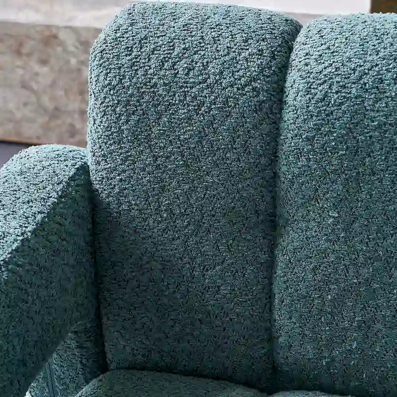 Fauteuil d'appoint Vert Moderne 31.1 avec Mousse Haute Densité