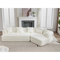 Canapé modulable Boucle avec combinaisons libres