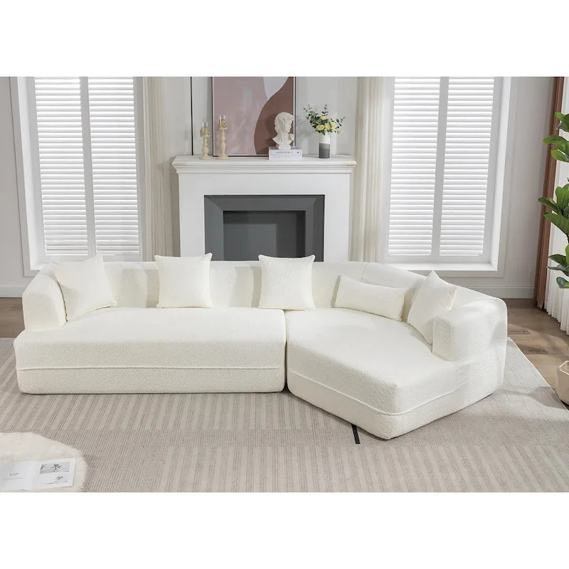 Canapé modulable Boucle avec combinaisons libres