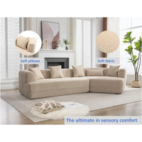 Canapé modulable Boucle avec combinaisons libres