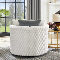 Fauteuil à roulettes Off White 35, rembourré en 3D