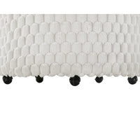 Fauteuil à roulettes Off White 35, rembourré en 3D