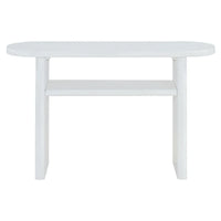 Table console moderne en bois 47,80 po avec étagère