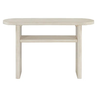 Table console moderne en bois 47,80 po avec étagère