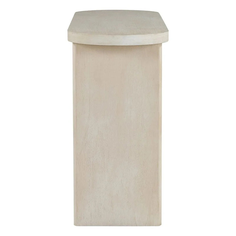 Table console moderne en bois 47,80 po avec étagère