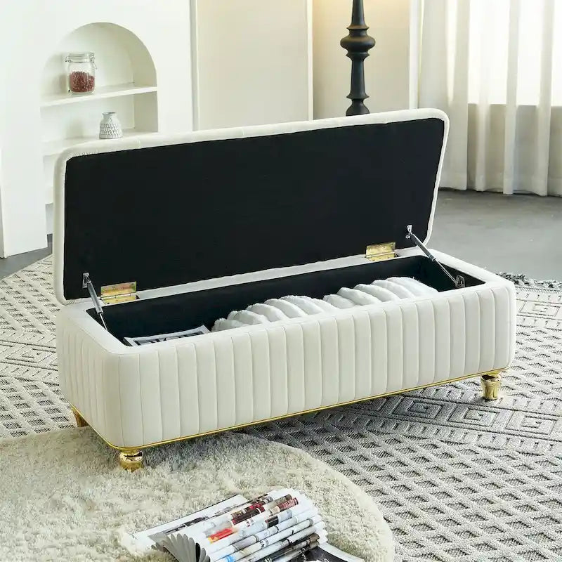 Pouf de rangement 47,24 W