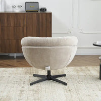 Fauteuil pivotant de club en chenille