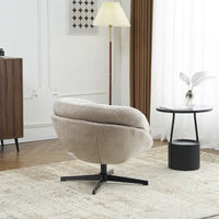 Fauteuil pivotant de club en chenille