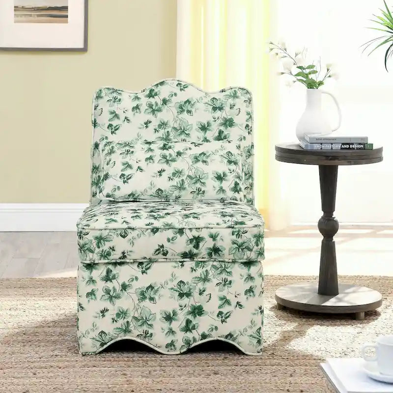 Chaise de salle à manger individuelle en velours avec coussin d'assise moelleux
