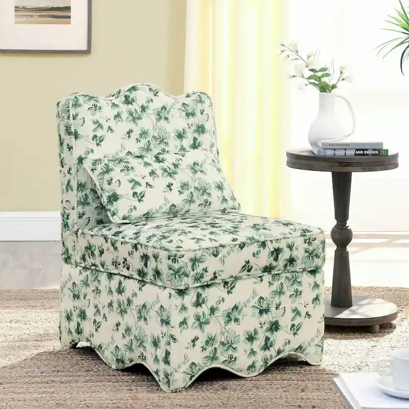 Chaise de salle à manger individuelle en velours avec coussin d'assise moelleux