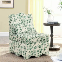 Chaise de salle à manger individuelle en velours avec coussin d'assise moelleux
