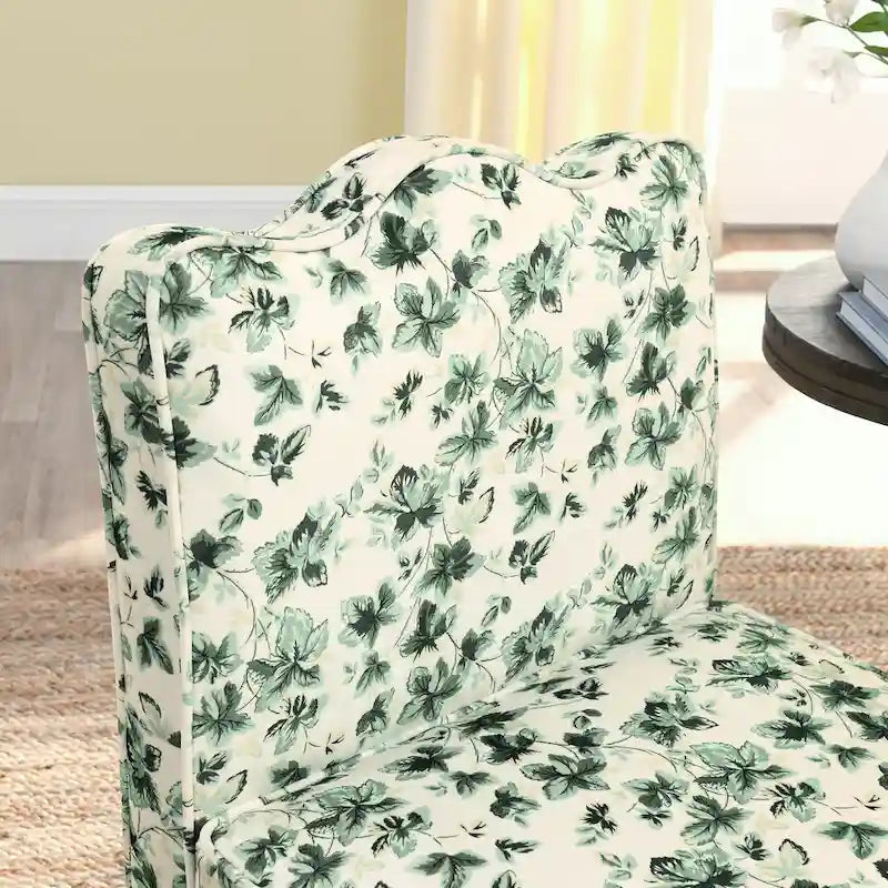Chaise de salle à manger individuelle en velours avec coussin d'assise moelleux