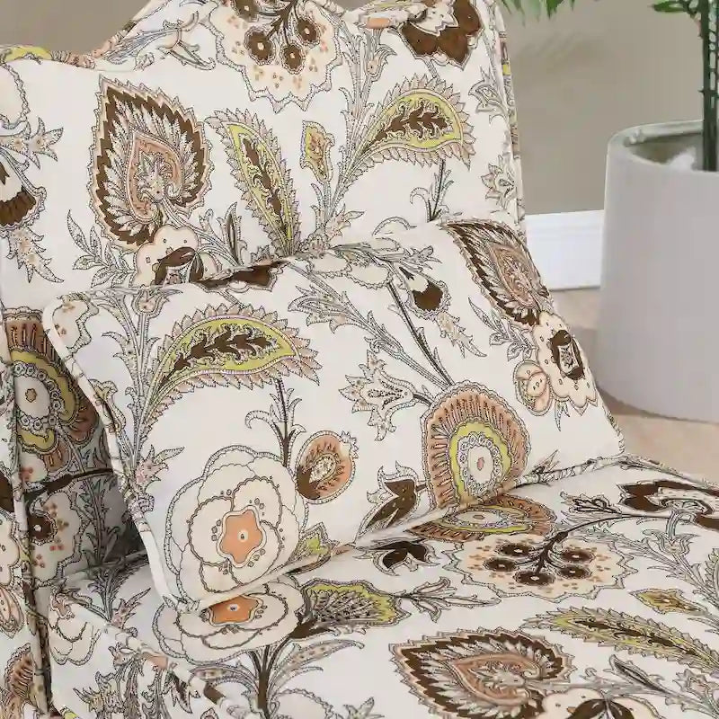 Chaise de salle à manger individuelle en velours avec coussin d'assise moelleux