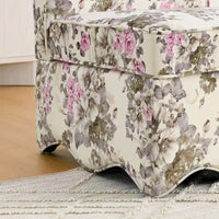 Chaise de salle à manger individuelle en velours avec coussin d'assise moelleux