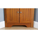 Meuble de rangement de cuisine d'angle à 4 niveaux de 72 po avec 8 portes, armoire haute, armoire d'angle, étagères réglables, armoire de bibliothèque