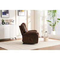 Fauteuil Élévateur Inclinable Électrique avec Massage, Chaleur pour Personnes Âgées, Fauteuils Inclinables Larges Surdimensionnés, Robuste, Mécanisme d'Inclinaison de Sécurité