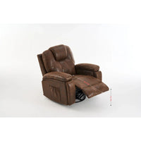 Fauteuil Élévateur Inclinable Électrique avec Massage, Chaleur pour Personnes Âgées, Fauteuils Inclinables Larges Surdimensionnés, Robuste, Mécanisme d'Inclinaison de Sécurité