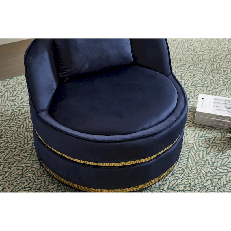 Fauteuil pivotant, fauteuil pivotant à 360°, fauteuil club pour salon et chambre à coucher