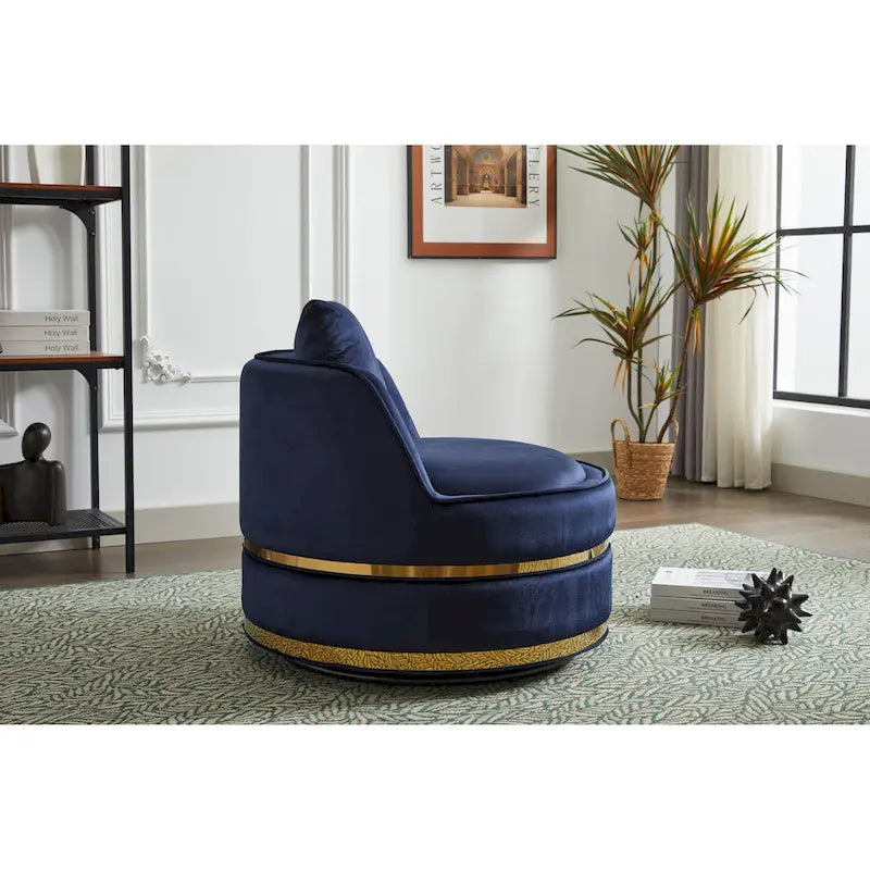 Fauteuil pivotant, fauteuil pivotant à 360°, fauteuil club pour salon et chambre à coucher