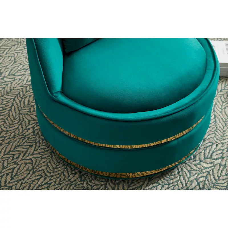 Fauteuil pivotant, fauteuil pivotant à 360°, fauteuil club pour salon et chambre à coucher