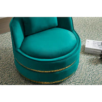 Fauteuil pivotant, fauteuil pivotant à 360°, fauteuil club pour salon et chambre à coucher