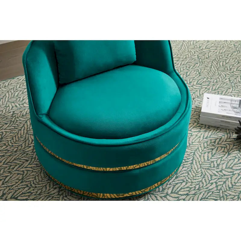Fauteuil pivotant, fauteuil pivotant à 360°, fauteuil club pour salon et chambre à coucher