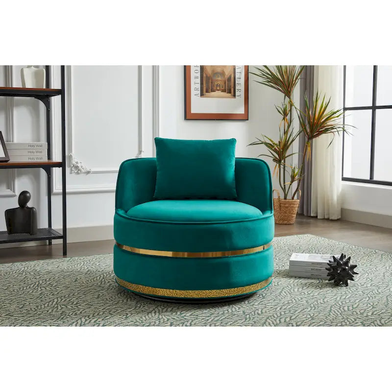 Fauteuil pivotant, fauteuil pivotant à 360°, fauteuil club pour salon et chambre à coucher