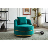 Fauteuil pivotant, fauteuil pivotant à 360°, fauteuil club pour salon et chambre à coucher