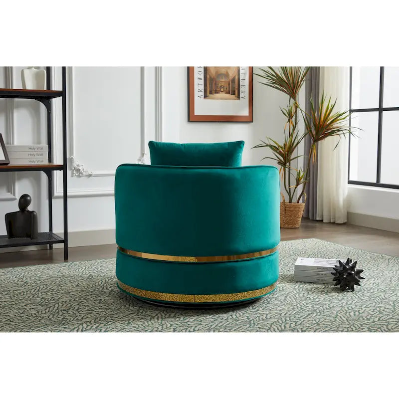 Fauteuil pivotant, fauteuil pivotant à 360°, fauteuil club pour salon et chambre à coucher